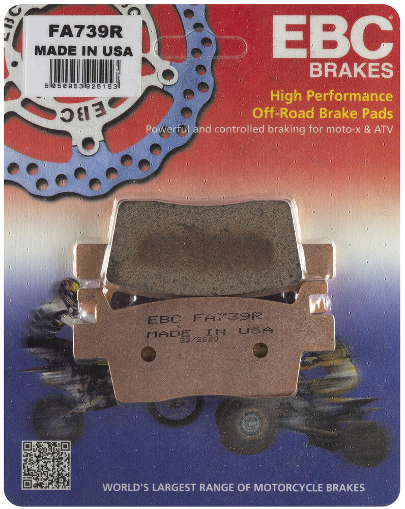 EBC Brake Pads Sintered R Series - FA739R Kawasaki 800 Teryx / 800 / 1000 Teryx / 1000 Teryx Trail Edition 2020-2021