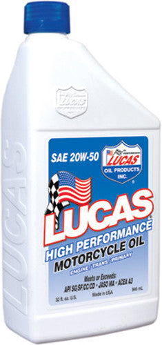 Lucas 58-5241 10700 HIGH PERFORMANCE OIL 20W50QT