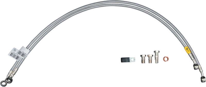 Gbrakes Brake Line Rear Grom - FK003D784R Honda Grom 125 / MSX125SF Grom 2014-2015