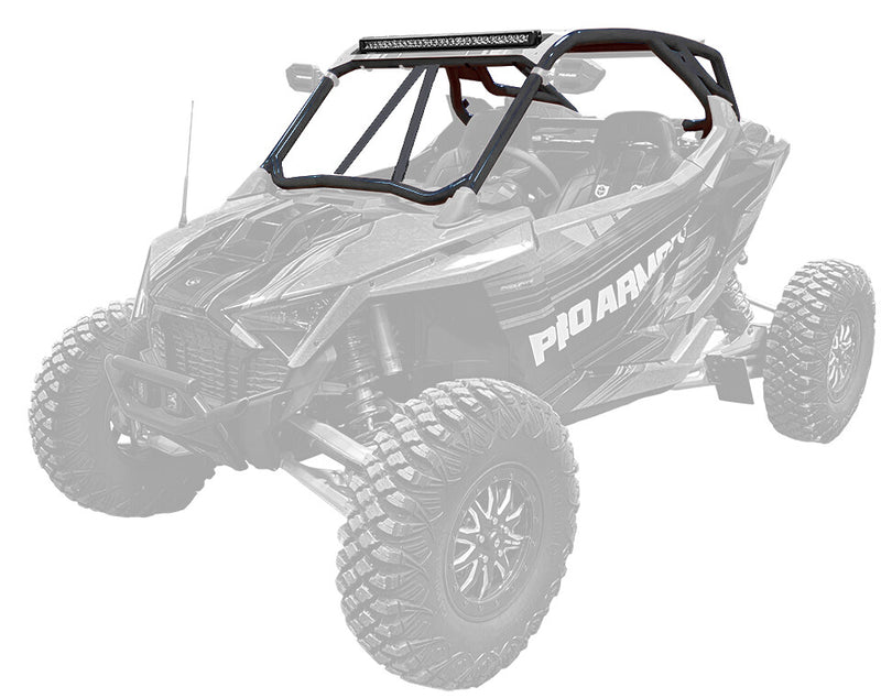 Pro Armor PRO R Cage With V Intrusion Stealth Grey - P2111C055SG Polaris RZR 2022