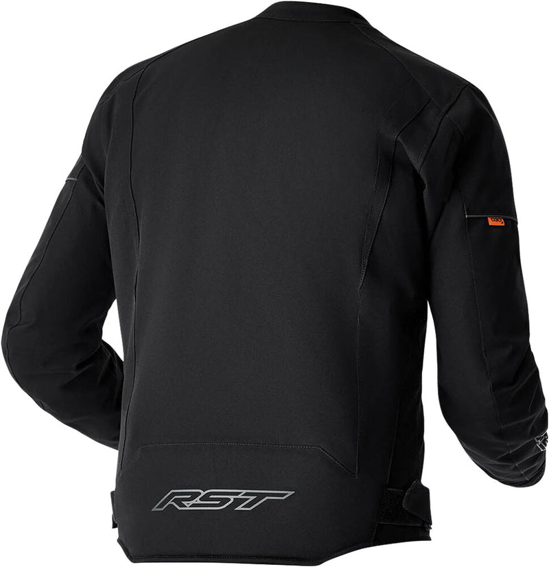Rst F4 D3O Jacket Black Textile 6X - 103710BLK-56