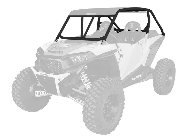 Pro Armor Baja Cage With V Intrusion Solar Black - P141C025SLR Polaris RZR 2014-2018