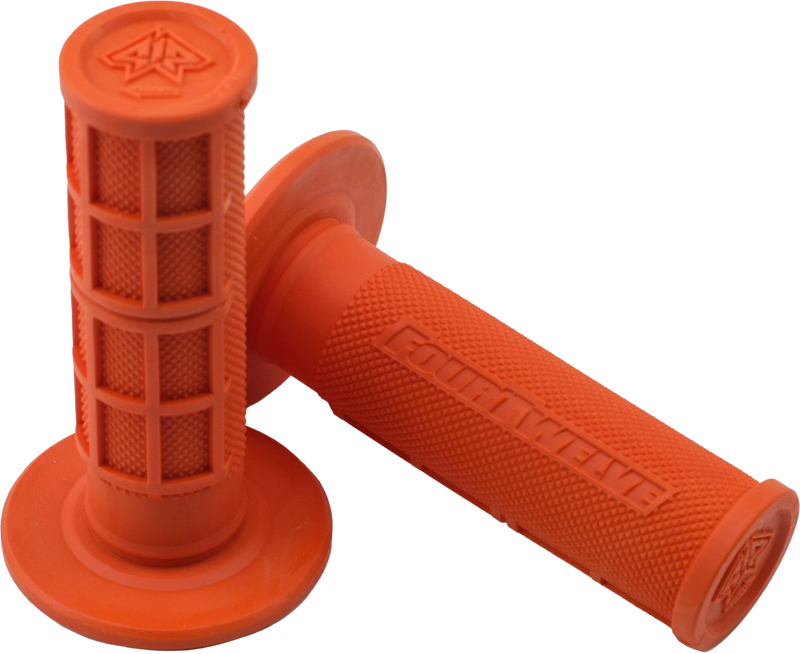 Four Twelve 19-5124 412-G204 PEE WEE / PIT BIKE MINI GRIPS 7/8" (ORANGE)