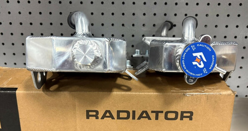 Fire Power Radiator Right - TRS-R-140R Kawasaki KX 450 2016-2023