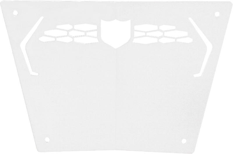 Pro Armor Front Sport Bumper Skid Plate Matte White Pearl - P187P363MWP Polaris RZR 2019-2021