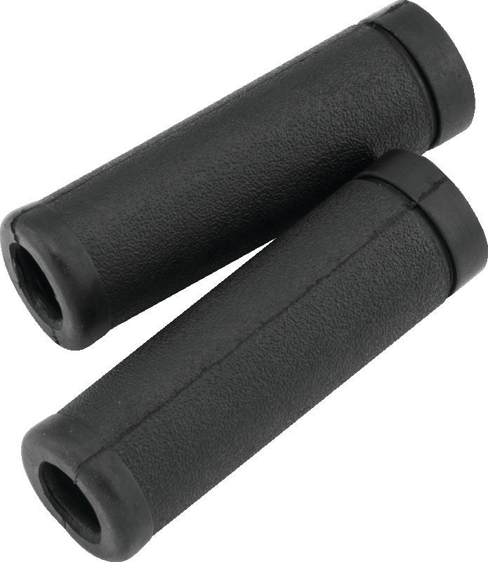 Bikers Choice 492656 74-07 Big Twin & XL Black Rubber Stock Style Grips Replaces H-D 56006-82 Pr - Photo - Primary