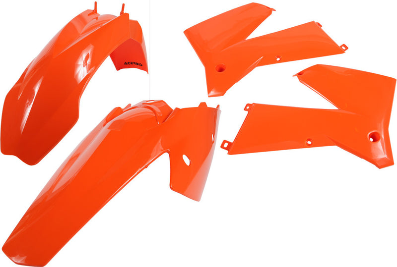 Acerbis Plastic Kit Orange - 2041030206 KTM Dirt Bikes 2005-2006