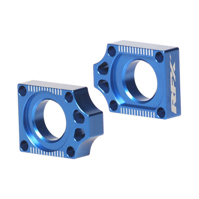 Rfx 739-0006 FXAB 40100 99BU REAR AXLE BLOCKS BLUE YAM