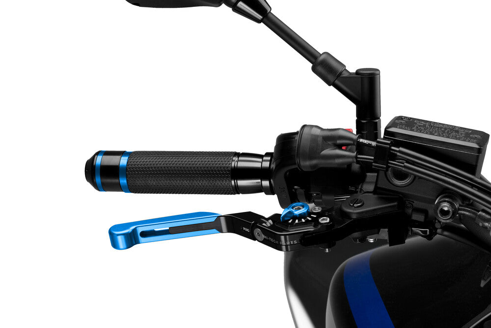 Puig Hi-tech Parts 561-00014B 14ANA LEVER BRAKE EXTENDABLE/FOLDABLE BLUE