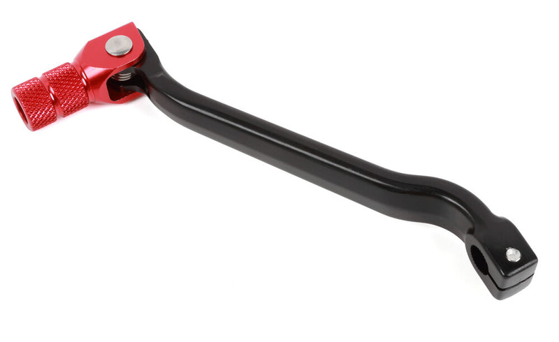 Zeta Forged Shift Lever RED - ZE90-4142 For Honda CR80R / CR85R / CRF250L / CRF250L Rally 1996-2007 | Kawasaki 300R / 300 / 300SM 2020-2026