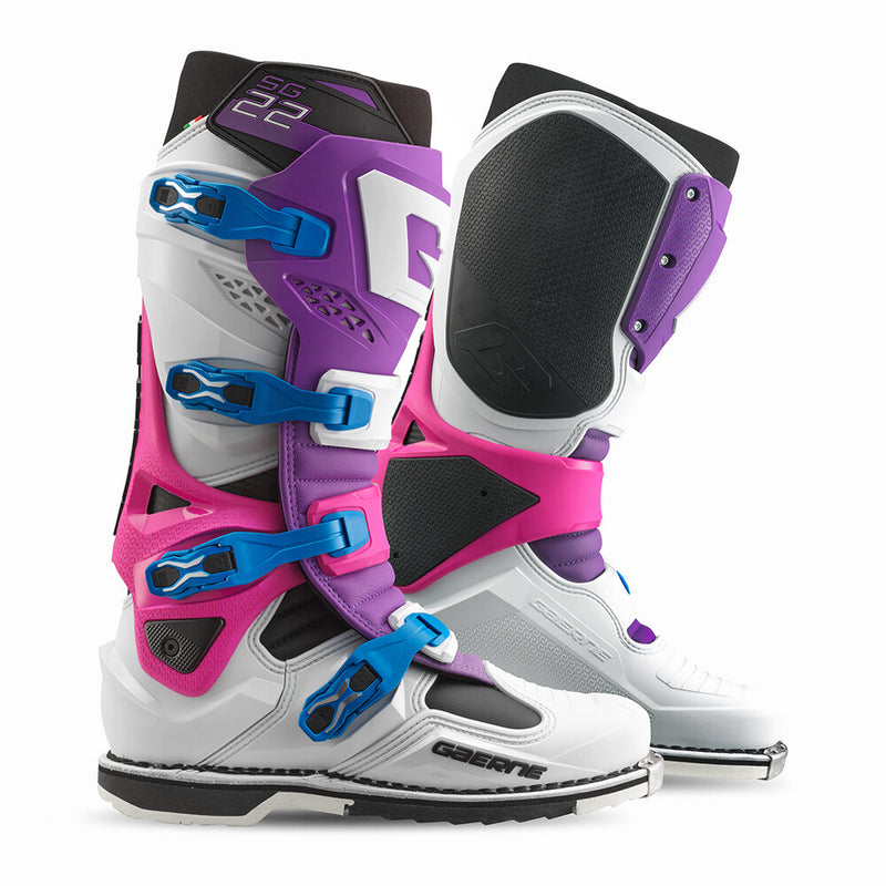 Gaerne 480-66010 2262-019-44.5 SG-22 BOOTS LE PURPLE/WHITE/RHODAMINE 10