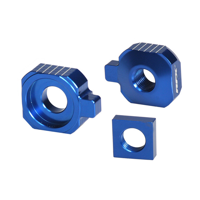 Rfx 739-0029 FXAB 70500 99BU REAR AXLE BLOCKS BLUE HUSQ/KTM/GAS