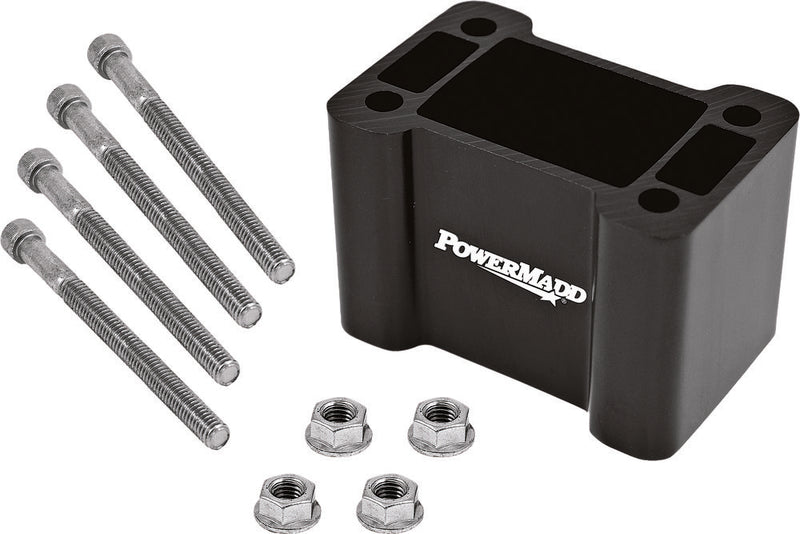 Powermadd 44-8304 45490 NON-PIVOT RISER BLOCK 2"