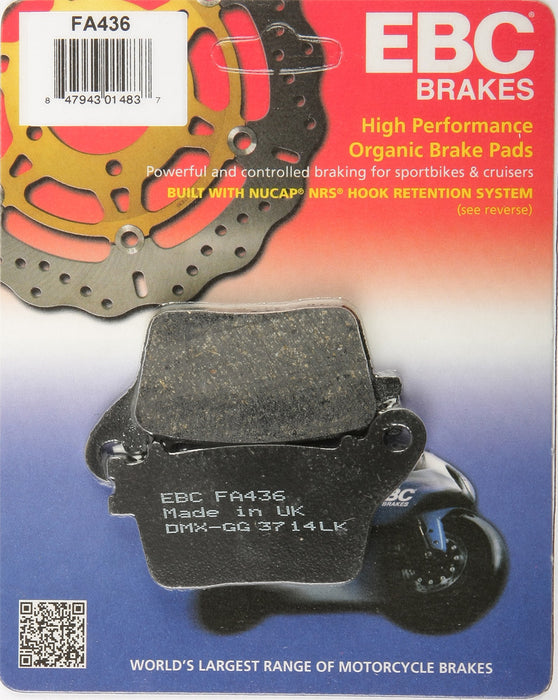 Ebc 15-436 FA436 BRAKE PADS