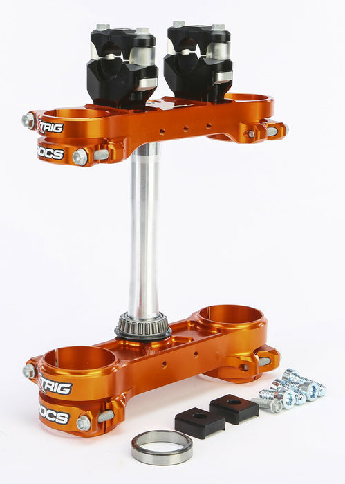 Xtrig 138-2136 501350501601 ROCS TECH CLAMP SET KTM/HUS/GAS ORG