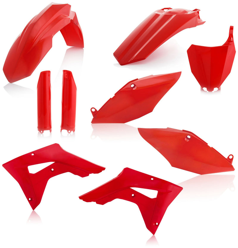 Acerbis Full Plastic Kit RED - 2645470227 Honda CRF450RX 2017-2018