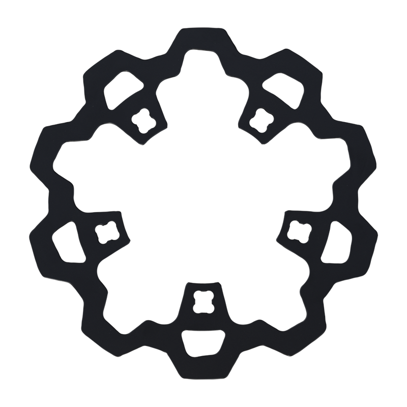 Lyndall Brakes Enforcer 1 Piece Rotor Front Black 11.8 - 3-231 For Harley Motorcycles 2014-2021