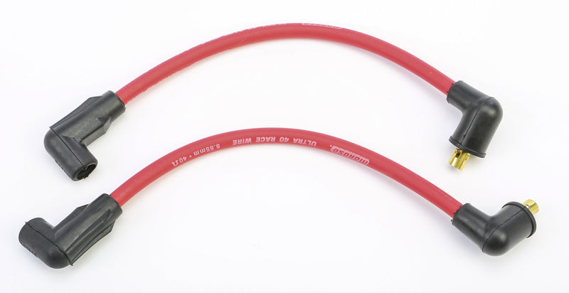 Moroso IGN Wires Ultra 40/SET RED - 28624 For Harley Low / Super / Sport / Disc 1982-1994