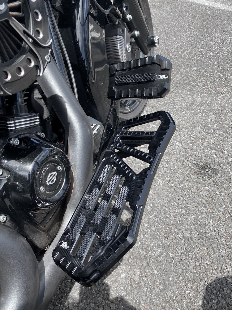 Kens Factory NL Floorboards FLH FLT ` EX M8ST - KFB-01 For Harley Motorcycles 1984-2021