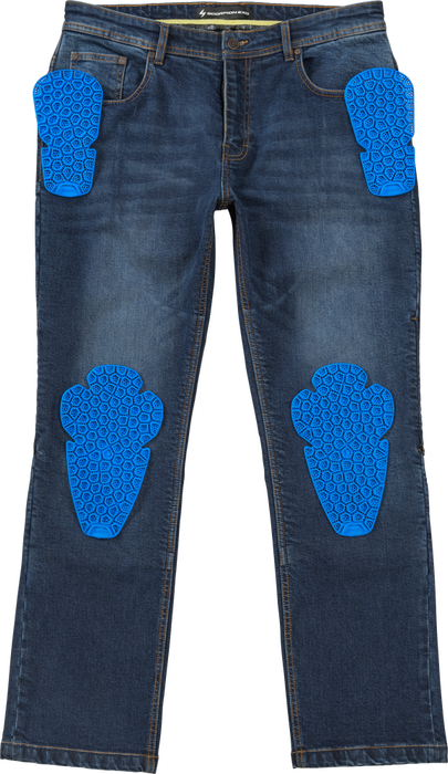 Scorpion Exo 75-56034 5402-34 COVERT II CE JEANS SIZE 34 WASH BLU