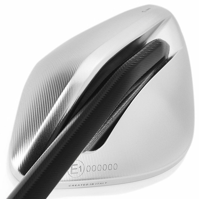 Rizoma 58-BS324A BS324A NAMIC STREET MIRROR SILVER/BLACK LEFT EA