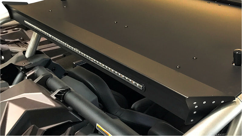 Pro Armor Striker Roof With Pocket Solar Black - CA162R135SLR Can-Am Maverick 2017-2020