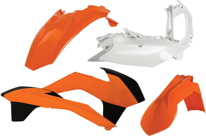 Acerbis Plastic Kit Orange - 2374134584 KTM Dirt Bikes 2014-2016