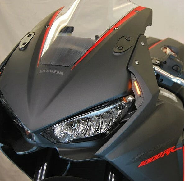New Rage Cycles Front LED Turn Signals - CBR1000-FB Honda CBR1000RR 2017-2019