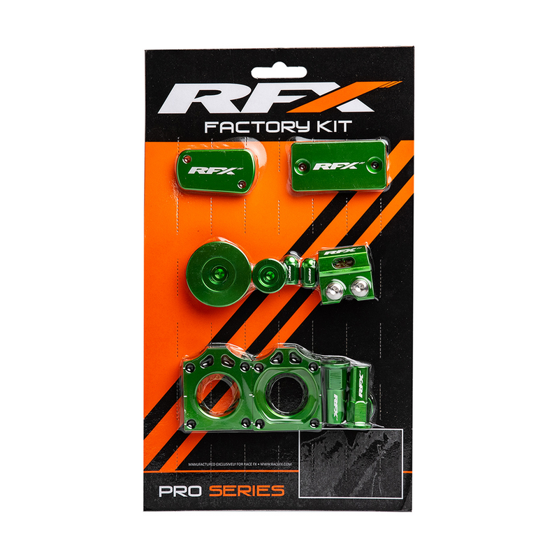 Rfx Factory Kit Green - FXFK 20100 99GN Kawasaki KX 450 / KX 250 2009-2020