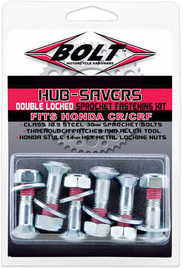 Bolt 020-00124 2008-HS.CRF SPROCKET FASTENER W/FUGI LOCKING NUTS