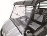 QuadBoss 375787 16-22 Kawasaki KAF820 Mule Pro-dx Windbreak Folding Windshield - User 1