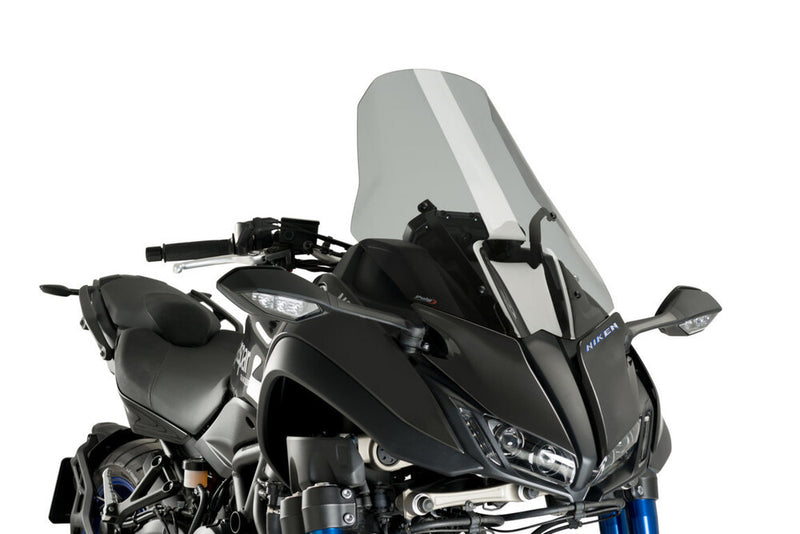 Puig Hi-Tech Parts Windscreen Touring Smoke - 2385H Yamaha Niken 2019-2020