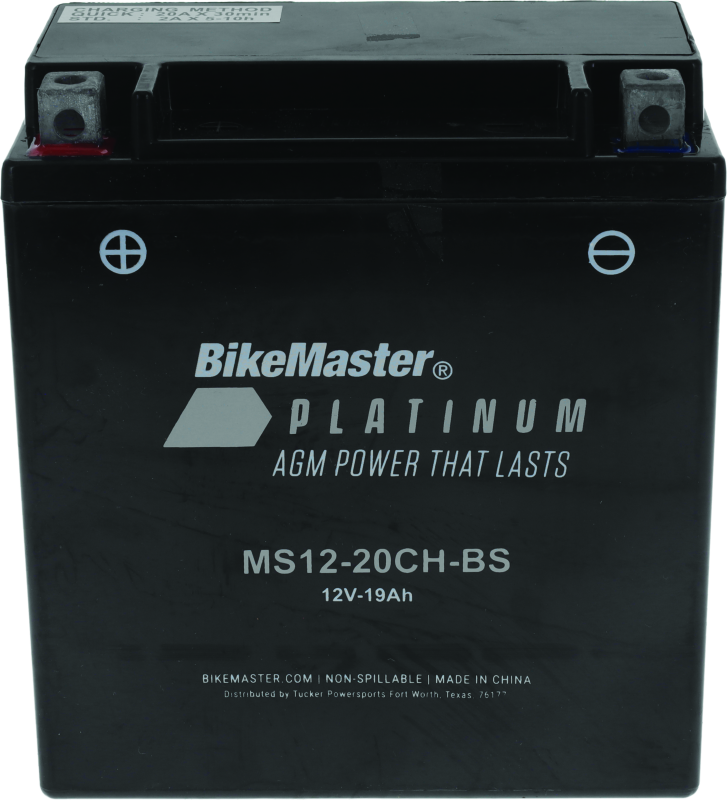 BikeMaster 780773 AGM Battery - MS12-20CH-BS - Photo - Primary