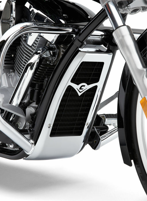Cobra 82-97571 05-9334 RADIATOR COVER CHROME HON VTR1300 10-17