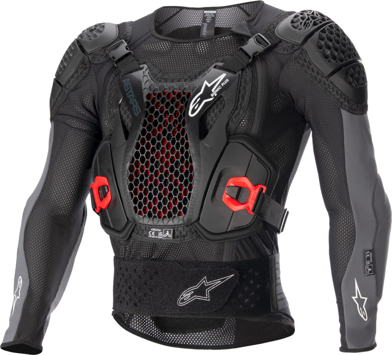 Alpinestars 482-61422X 6506723-1036-XXL BIONIC PLUS V2 PROTECTION JACKET BLACK/ANTHRACITE/RED 2X