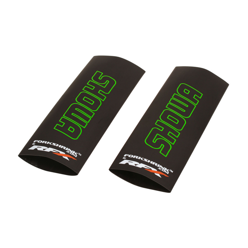Rfx 739-0456 FXFG 10000 55GN UPPER FORK GUARD GREEN SHOWA