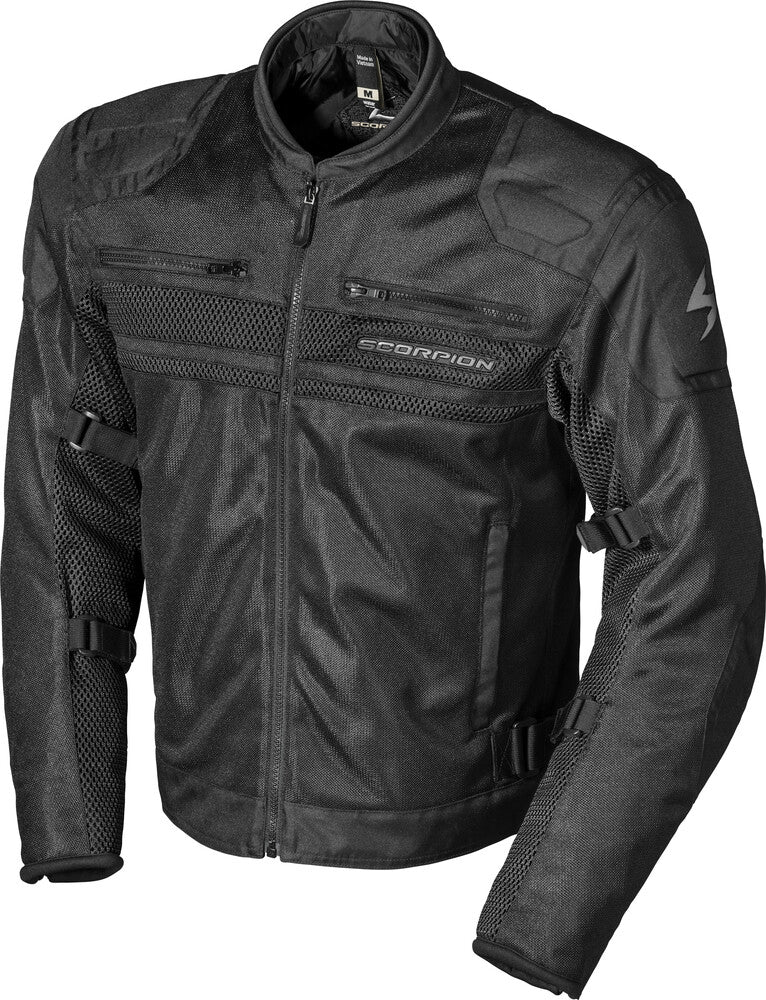 Scorpion Exo 75-5087L 14611-5 VORTEX AIR MESH JACKET BLACK LG