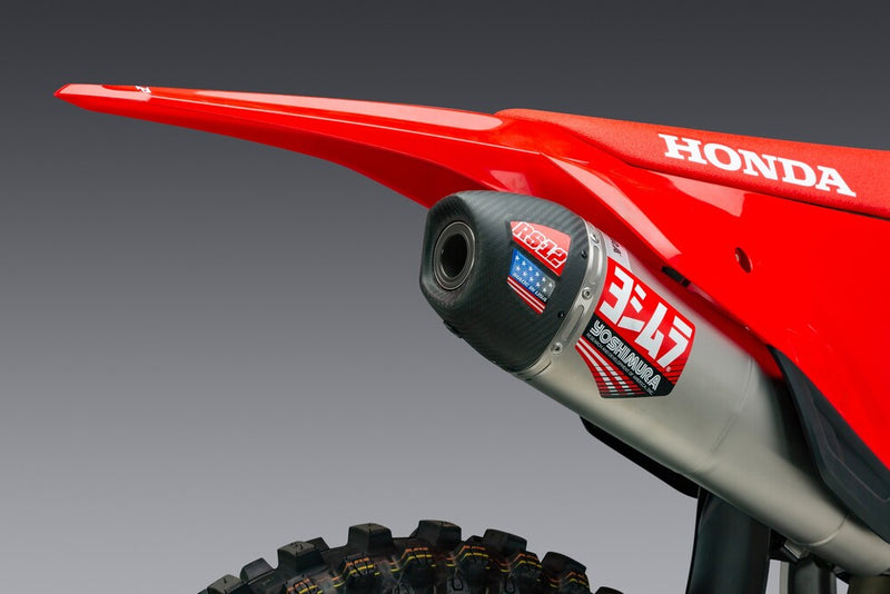 Yoshimura RS-12 System SS AL CF CRF450 - 225850S321 Honda CRF450R / CRF450RX 2021-2024