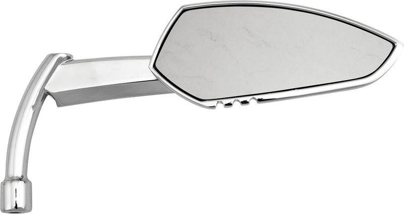 Harddrive Apache Mirror W Knife Stem Chrome Right - M60-6343CR For Harley Motorcycles 1970-2018