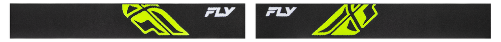 Fly Racing 37-51169 37-51674 FOCUS GOGGLE BLACK/HI-VIS W/DARK SMOKE HYDROPHOC LENS