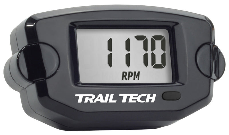 Trail Tech TTO Tach Hour Meter Black - 742-A00 For Husaberg Dirt Bikes 1989-2014 | Kawasaki Dirt Bikes 1974-2018 | Beta Dirt Bikes 2008-2018