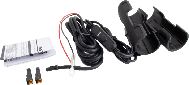 Koso North America 27-5824 AX1200M0 X-CLAWS HEATED GRIPS CLIP-ON SLEEVE 12V BLACK