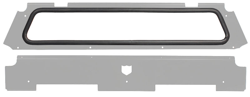 Pro Armor Rear Windshield Ghost Grey - P144W461GG-728 Polaris RZR 2014-2022