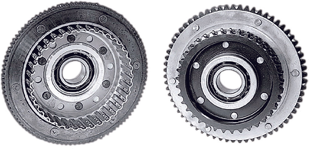 Harddrive 820-54683 148141 CLUTCH BASKET W/RING GR BT 85- OEM 37707-84 EXC FXEF/FXST