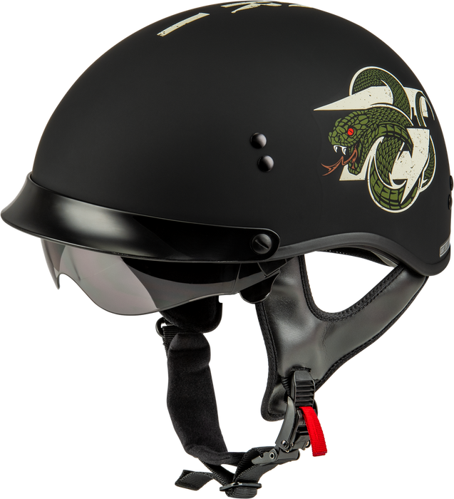 Gmax HH-65 DRK1 Half Helmets