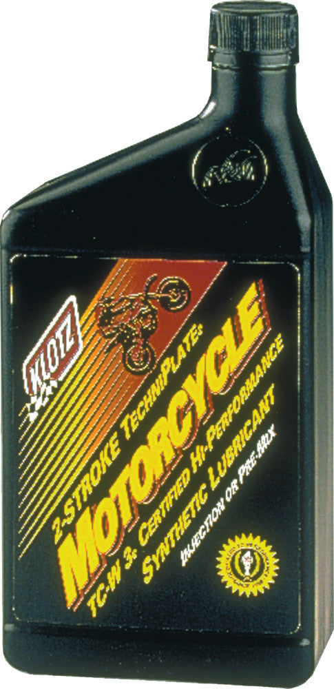 Klotz Oil TC-W3 Motorcycle Techniplate 32OZ - KL-302 For Ski-Doo Snowmobiles 2002-2019 | Husqvarna Dirt Bikes 2003-2018