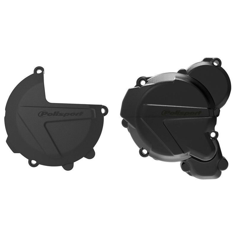 Polisport Kit Clutch + Ignition Black KTM HUS - 90968 For KTM Dirt Bikes 2017-2023 | Husqvarna Dirt Bikes 2017-2023