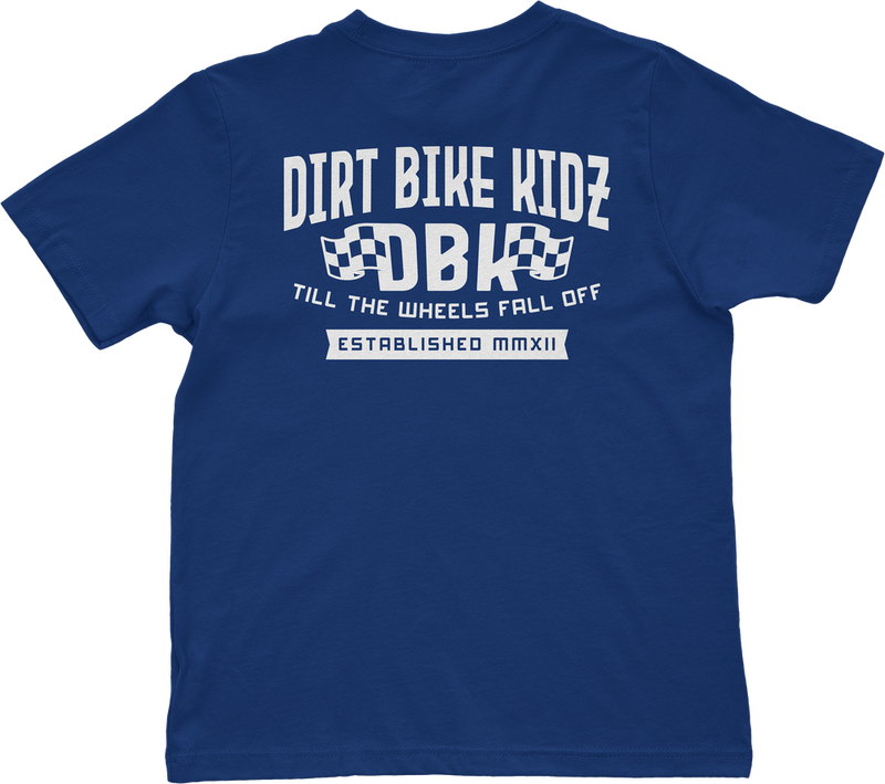 Dbk 325-00046YX YT-TILTHEEND-RYL-XL TILL THE END YOUTH TEE ROYAL BLUE YX