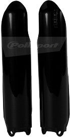 Polisport Fork Guards Black - 8351400002 Yamaha Dirt Bikes 2008-2014