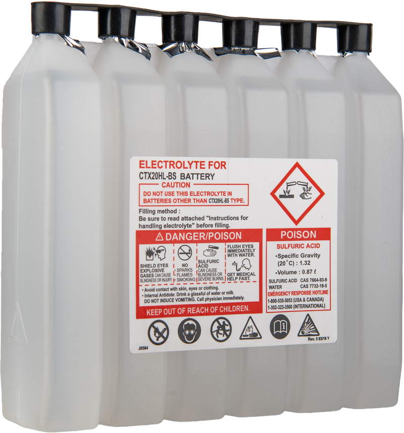Fire Power 49-3038 CTX20HL-BS-PW BATTERY CTX20HL-BS-PW MAINTENANCE FREE